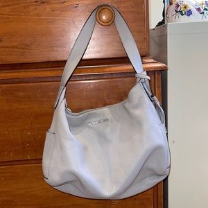 MK Grey Leather Bag